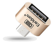 Jack Chuyển OTG Micro Sang Cổng USB EarlDom OT01-Hàng chính hãng
