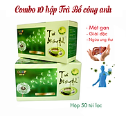Combo 10 hộp Trà Bồ Công Anh 50 túi lọc P&K - Ngừa ung thư, mát gan