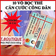 Combo 10 Vỏ Bọc Thẻ CCCD, Bao Túi Đựng Thẻ Sinh Viên, Atm, Nhân viên