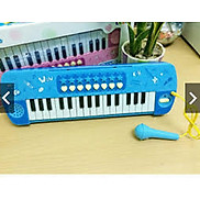Đồ chơi đánh đàn dùng pin bằng nhựa có mic hát cho bé tập làm ca sĩ