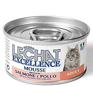 Thức ăn cho mèo LECHAT Excellence Mousse Rich in Salmon and Chicken