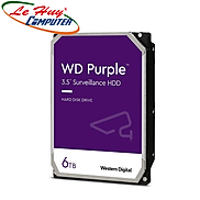 Ổ Cứng HDD Western Purple 6TB 3.5inch SATA III 256MB Cache 5400RPM