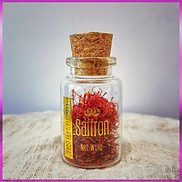 Nhụy Hoa Nghệ Tây Saffron từ Tây Tạng với hũ thuỷ tinh nhỏ tiện dụng 1g &