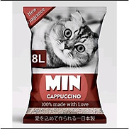 Cát vệ sinh cho mèo MIN 8L xuất sứ Nhật Bản