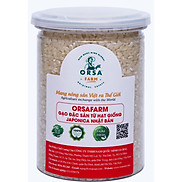 Gạo Japonica hạt giống của Nhật Bản, Gạo Nhật Bản OrSaFarm 500gram, 800gram