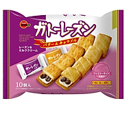 Hàng Nhập Khẩu Bánh Quy Bourbon Nho Khô Và Caramel Gói Lớn 170gr - Nhật Bản