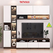 Tủ kệ tivi trang trí phong cách hiện đại TKTV312