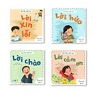 Bộ Bé Học Cách Nói 4 cuốn - Sách kỹ năng giao tiếp cho bé