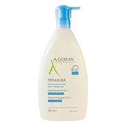 Sữa tắm gội dịu nhẹ cho tóc và cơ thể em bé A-Derma Primalba Cleansing Gel