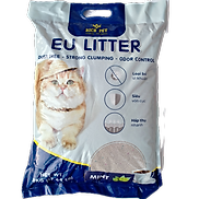 Cát Vệ Sinh Cho Mèo EU Litter 8KG Khử Mùi Mạnh Mẽ