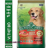Thức ăn hạt cho chó trưởng thành CLASSIC PETS Adult 400G