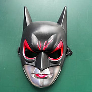 Mặt nạ siêu anh hùng Người dơi Batman bằng nhựa cứng hóa trang Halloween