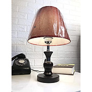 Table lamp-Đèn ngủ thân gỗ để bàn cao cấp-đèn ngủ khách sạn,decor trang trí