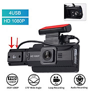Camera hành trình gốc rộng 360 màn hình 3inch HD 1080P Dash Cam Góc Rộng