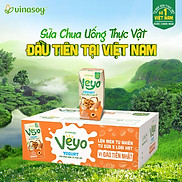 Thùng Sữa chua uống từ thực vật Veyo Yogurt  180ml x 30 Hộp - Vị Đào Tiên