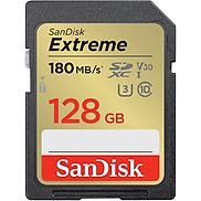Thẻ nhớ SDXC SanDisk Extreme U3 V30 128GB 180MB s SDSDXVA-128G