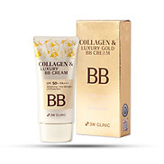Kem nền trang điểm 3 trong 1 3W Clinic Collagen & Luxury Gold BB Cream