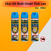 Combo 3 Chai Xịt Đuổi Chuột Thái Lan 200ml