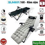 Giường - ghế xếp gấp thư giãn Sumika 168 - Tải trọng 300kg