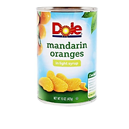 Cam tươi Mandarin đóng lon thương hiệu Dole 425g