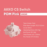 Lẻ 1 Switch Công tắc thay thế bàn phím cơ AKKO CS Switch - POM Pink Brown