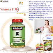Vitamin E Mỹ Kirkland Signature E 180mgtốt cho tim mạch, giúp làm đẹp da
