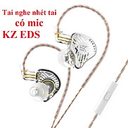 Tai nghe nhét tai chân cắm 3.5mm có mic KZ EDS - Hàng chính hãng