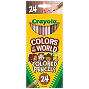 Hộp 24 Bút Chì Màu Color Of The World - Crayola 684607