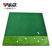 Thảm Tập Swing Golf - PGM Double Grass - DJD006