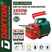 Máy Rửa Xe Chỉnh Áp DEKTON DK-CWR2950 điện 220V