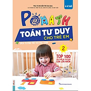 POMath - Toán Tư Duy Cho Trẻ Em 4-6 Tuổi Tập 2 Tặng Bookmark PL