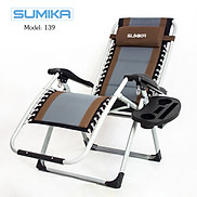 Ghế xếp thư giãn SUMIKA 139 - khóa bằng kim loại