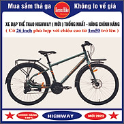 xe đạp thể thao tuaring Thống Nhất MTB 26-05 - Hightway  mẫu cải tiến mới