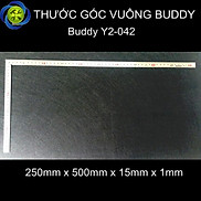 Thước góc vuông Buddy Y2-042 250mm x 500mm x 15mm x 1mm
