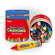 Bút Sáp Màu Super Jumbo Crayons 18 Màu DK 3305 - 18