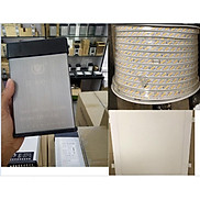 Combo Hoàn thiện 20 đèn siêu mỏng vuông KT 300x300 1 cuộn dây led 3 hàng
