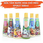 Sữa Tắm Nước Hoa Nắp Gỗ Cho Chó Mèo Cao Cấp Spirit Chai 500ml