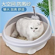 chậu đi vệ sinh cho mèo tặng kèm sẻng