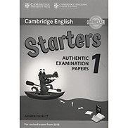 Cambridge English Starters 1 for Revised Exam from 2018 Ans Booklet