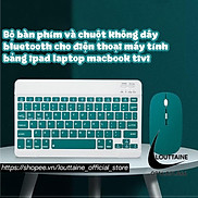 Bộ bàn phím và chuột không dây bluetooth cho điện thoại máy tính bảng ipad