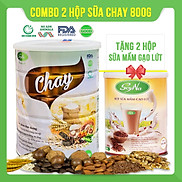 Combo 2 hộp Sữa thực vật Chay Soyna 800g tặng kèm 2 hộp sữa hạt 300g hoặc