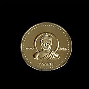 Đồng xu hình Phật Thích Ca của Nepal
