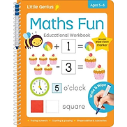 Sách thiếu nhi tiếng Anh Little Genius Maths Fun