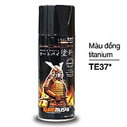 COMBO Sơn Samurai màu đồng titan TE37 gồm 4 chai đủ quy trình độ bền cao