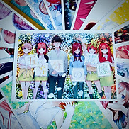 Bộ 20 tấm postcard anime Nhà Có 5 Nàng Dâu Go Tobun No Hanayome