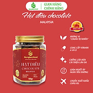 Hạt điều phủ chocolate Malaysia Nonglamfood hũ 150g Quà tặng cao cấp cho