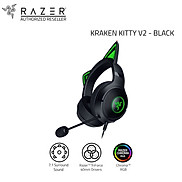 Tai nghe gaming có dây Razer Kraken Kitty V2 - Hàng chính hãng