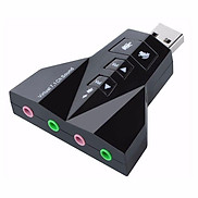 USB ra âm thanh - Card USB ra Sound 7.1 Kiểu dáng Phi thuyền