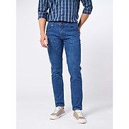 OWEN - Quần Jeans nam Owen Slimfit ống ôm trẻ trung màu xanh 221490 Quần