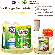 Sữa tăng chiều cao và tăng cân cho trẻ Milo Úc và A2 Full Cream High In
